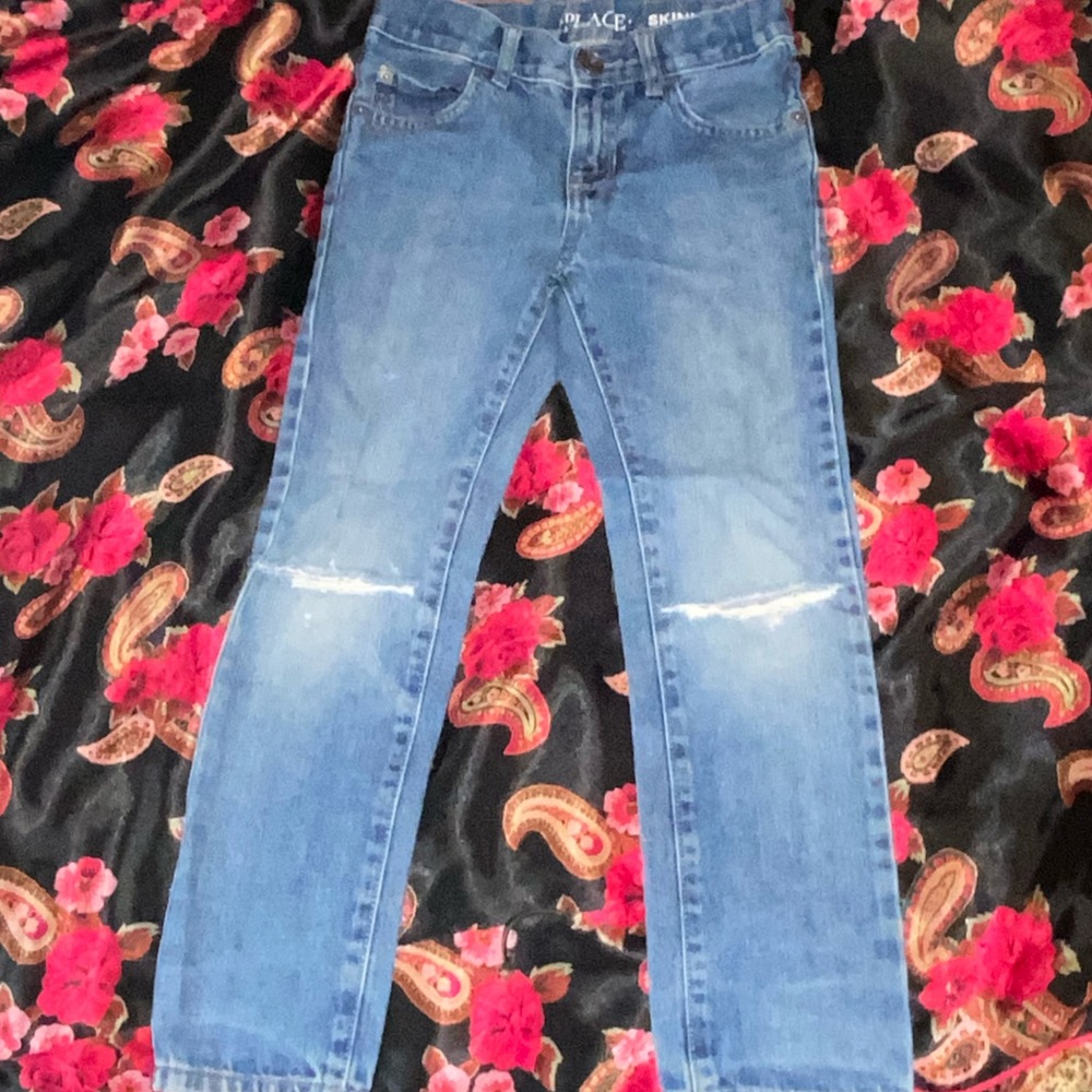 5 for $15 🎊 Light wash boys skinny jeans